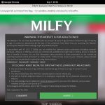 Milfy Login Info