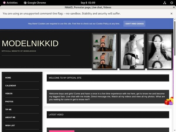 Modelnikki.modelcentro.com Videos
