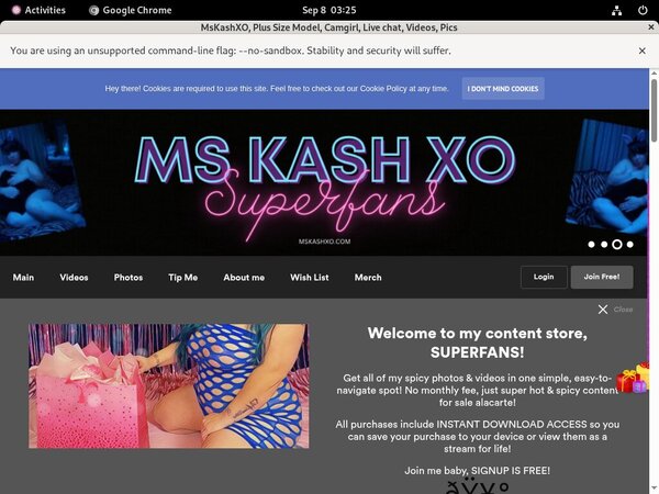 MsKashXO Cost