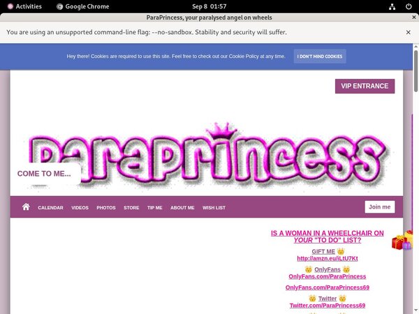 ParaPrincess Crear Cuenta ParaPrincess Crear Cuenta