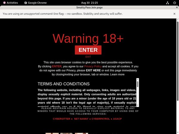 Pass Smutty Login Codes
