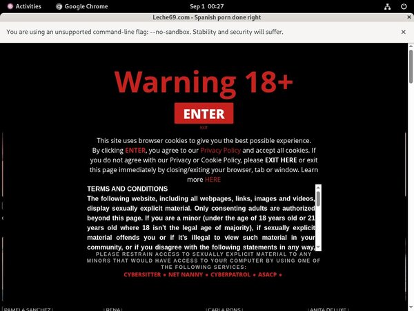 Passwords Leche 69 Free