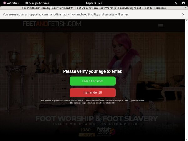 Premium Accounts Feetandfetish.com