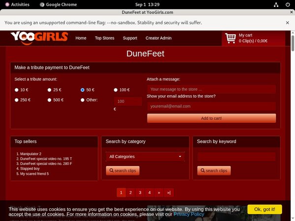 Premium Dunefeet Accounts