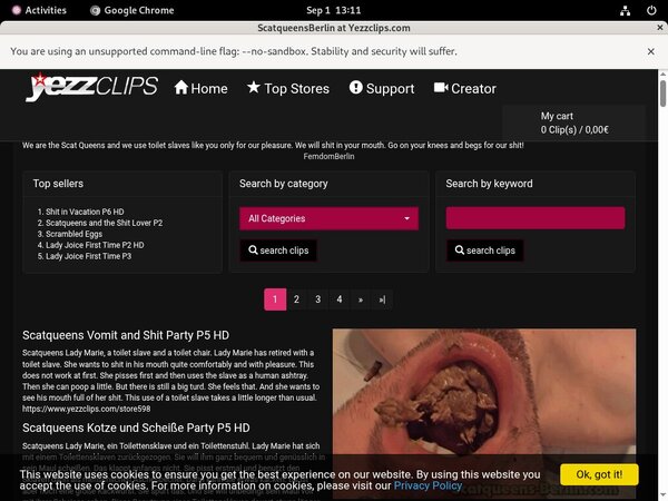 Scat Queens Berlin Rocket Pay