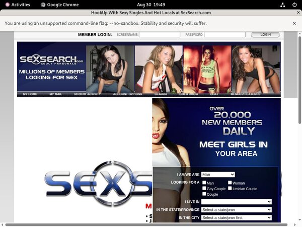 Sex Search Hacked Password