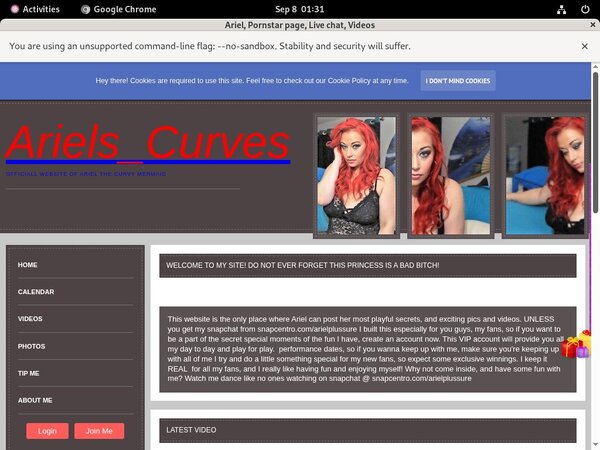 Sign Up Ariel