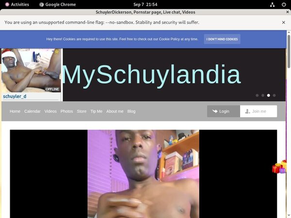 Sign Up To SchuylerDickerson
