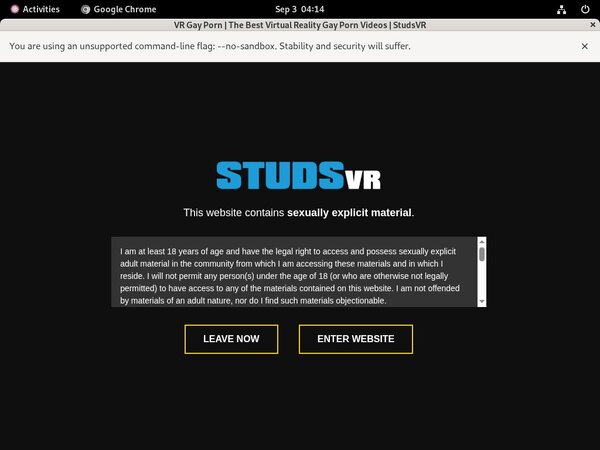 Studsvr.com Verotel Discount