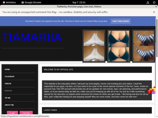 TiaMariia Working Account