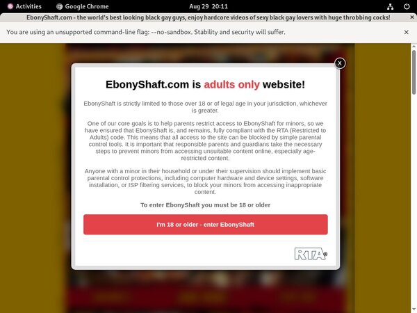 Username And Password For Ebony Shaft