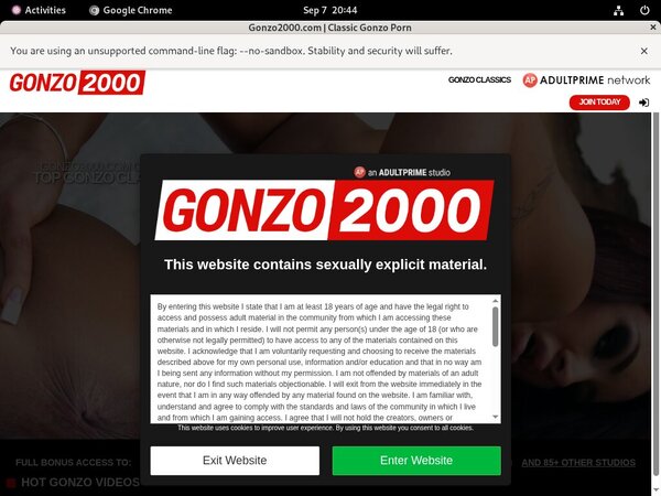 Membership Trial Gonzo2000