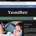 Yasmibutt Free Xxx