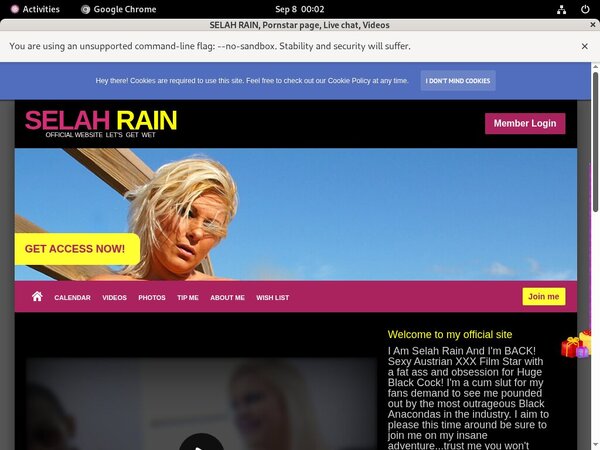 SELAH RAIN Renew Subscription