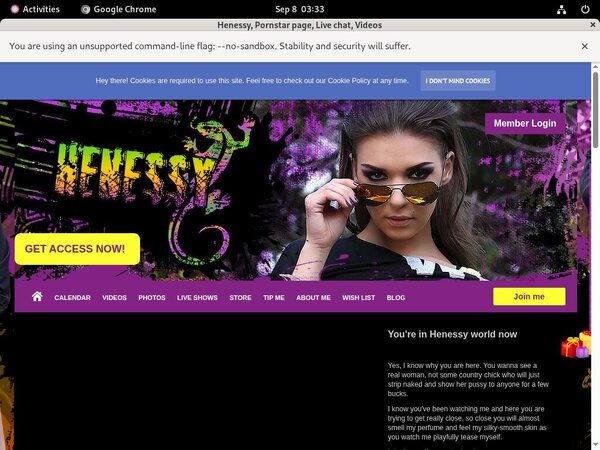 Henessy Betalen