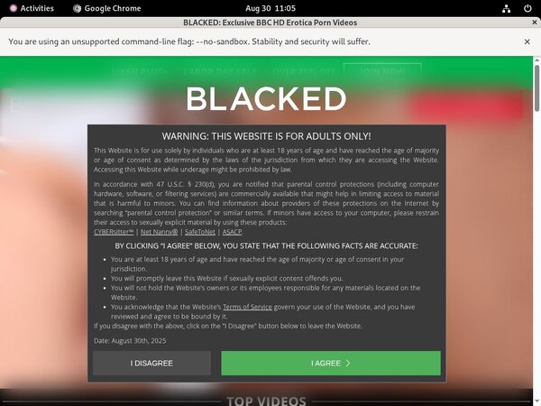 Blacked Membership Discount