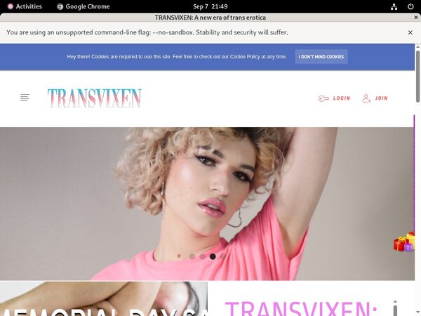 Mobile Transvixen Account